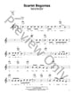 Scarlet Begonias Guitar and Fretted sheet music cover